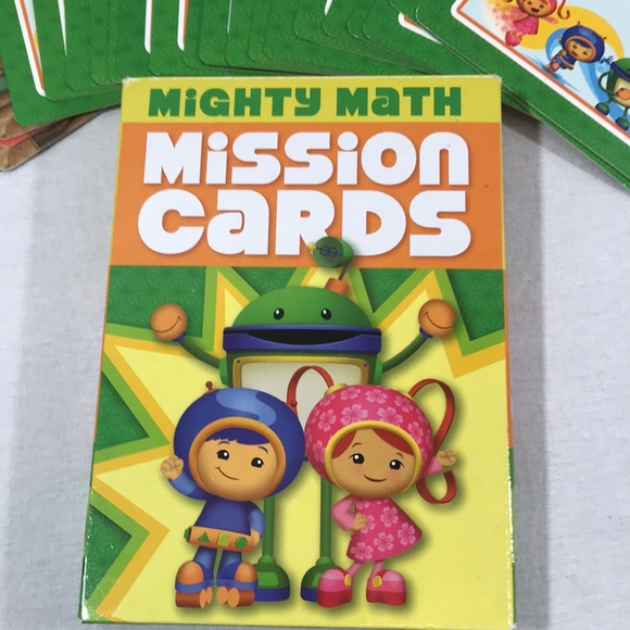 Nickelodeon Team Umizoom Mighty Math Mission Cards - Picture 2 of 6